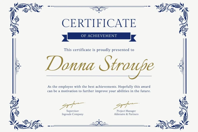 Online Courses With Printable Certificates