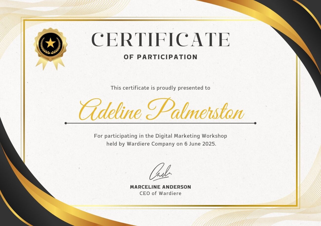 Free Printable Customizable Recognition Certificate Templates Canva