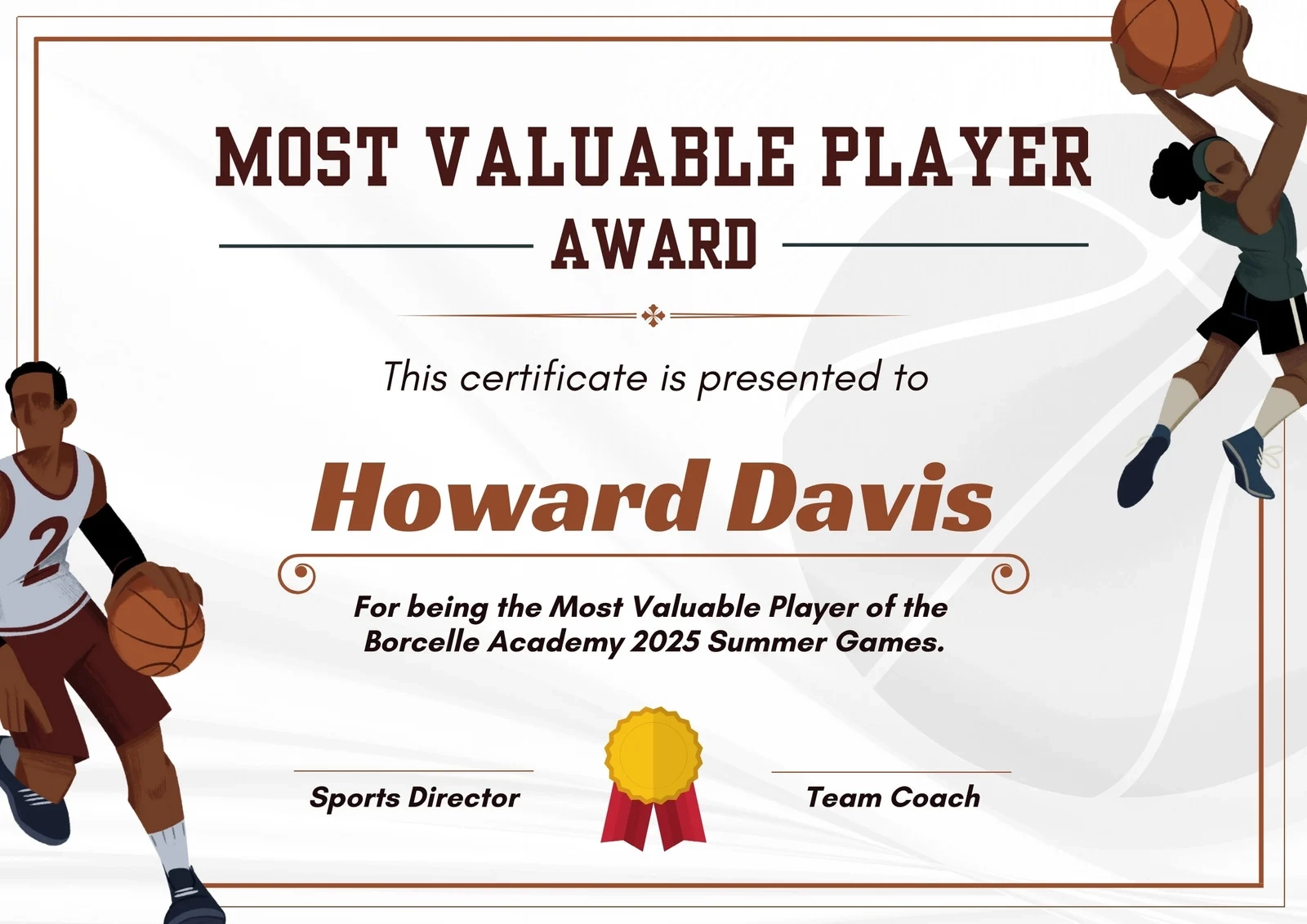 Free Printable Customizable Sport Certificate Templates Canva Free Printable Customizable Sport Certificate Templates Canva