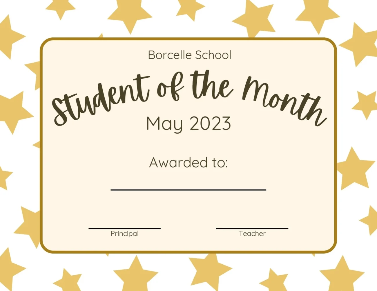 Free Printable Customizable Student Certificate Templates Canva