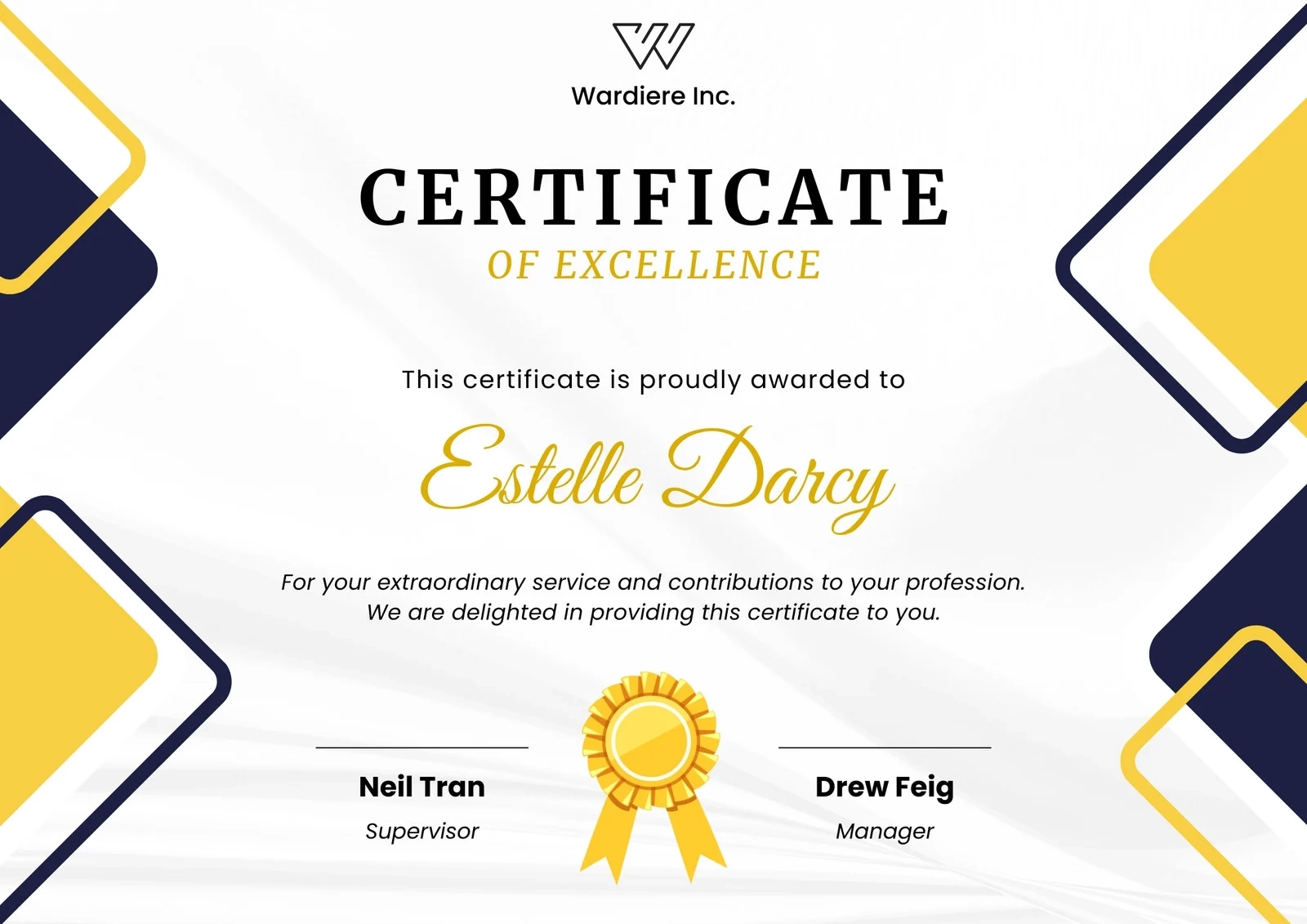 Free Printable Employee Of The Month Certificate Templates Canva Free Printable Employee Of The Month Certificate Templates Canva