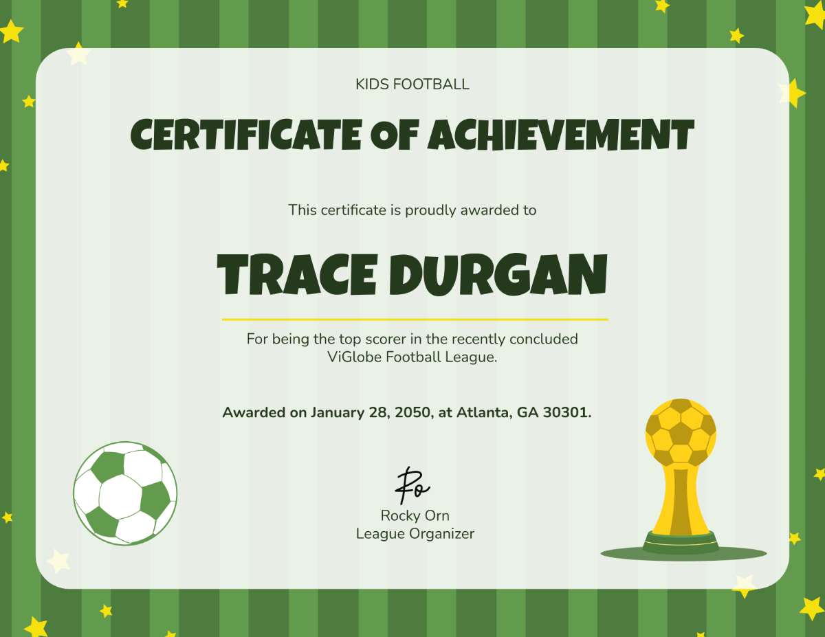 Free Printable Football Certificate Templates To Customize Online Free Printable Football Certificate Templates To Customize Online