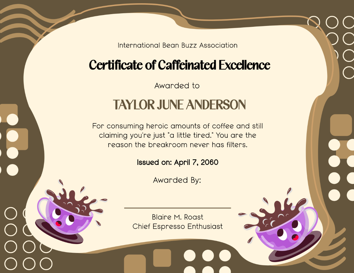 Funny Printable Certificates Funny Printable Certificates