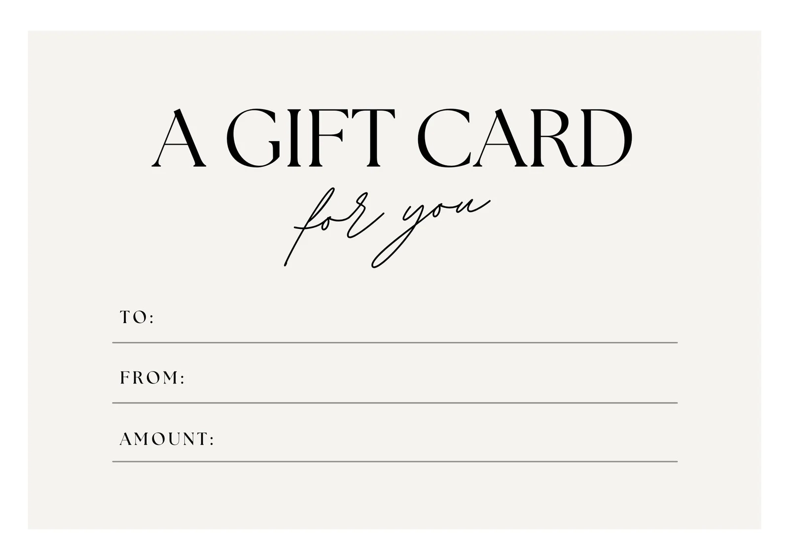 Cute Printable Gift Certificates Cute Printable Gift Certificates