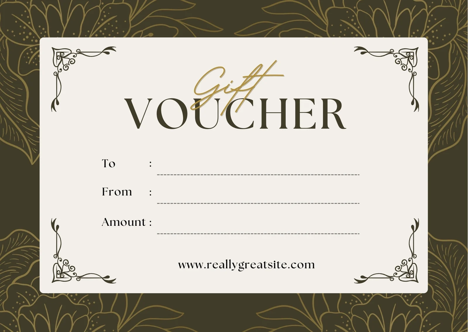 Printable Gift Certificates Online Free Printable Gift Certificates Online Free