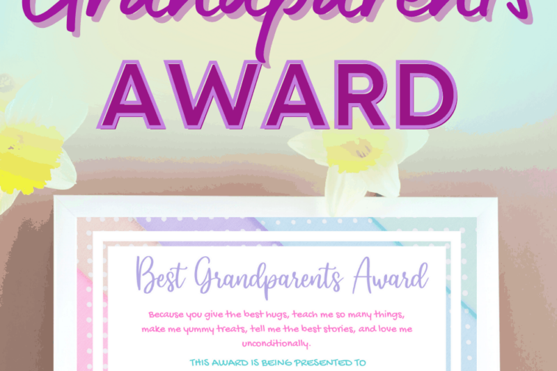 Grandparents Certificate Free Printable