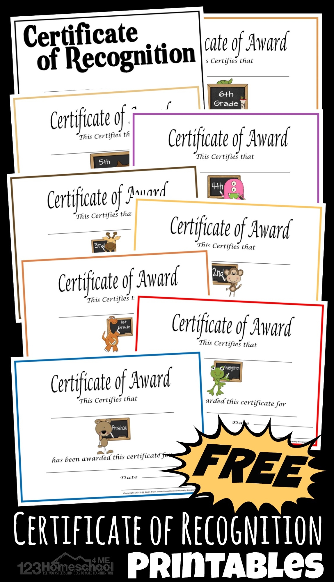 Free Printable Homeschool Certificate Free Printable Homeschool Certificate