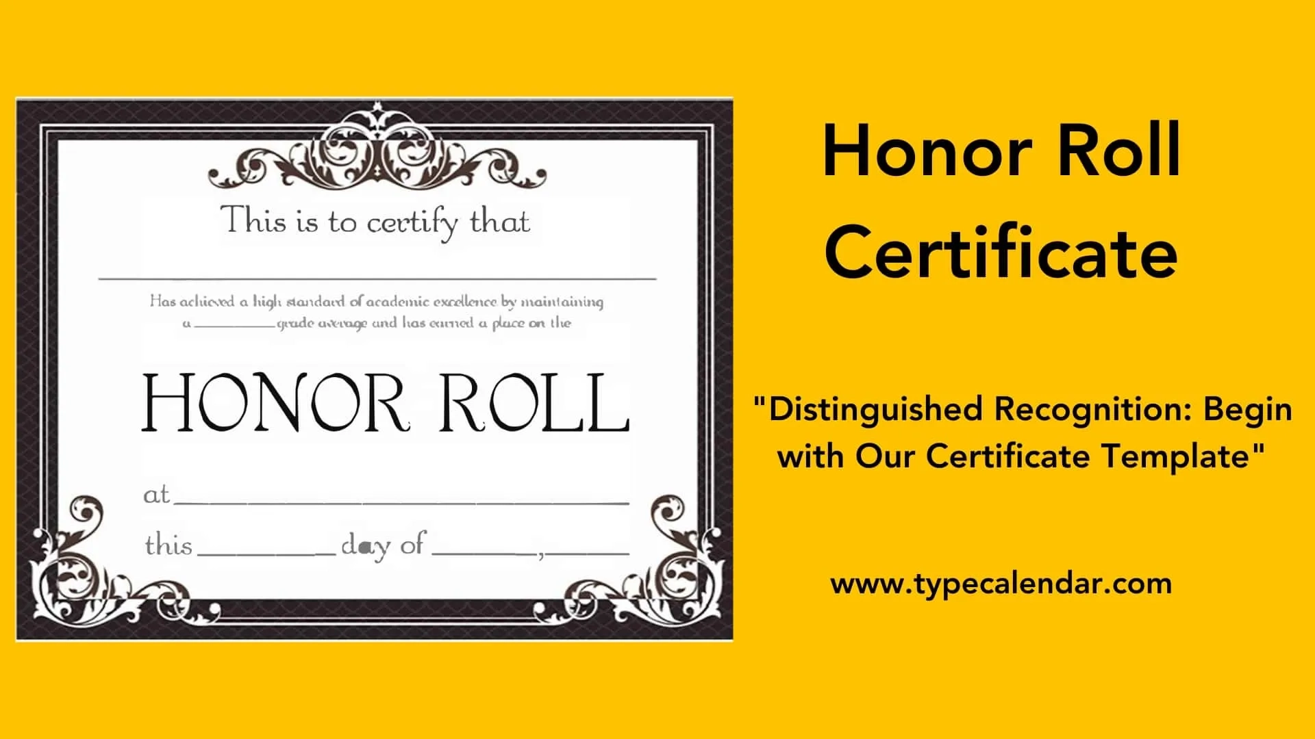 Free Kindergarten Honor Roll Printable Certificates Free Kindergarten Honor Roll Printable Certificates