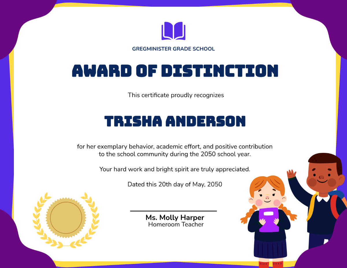 School Certificate Printables
