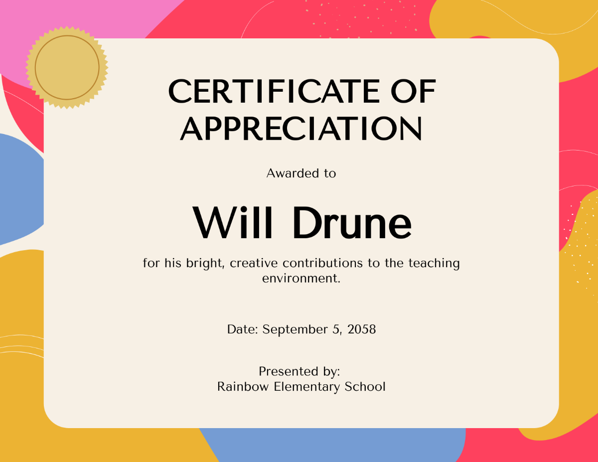 Free Printable Teacher Appreciation Certificates Free Printable Teacher Appreciation Certificates