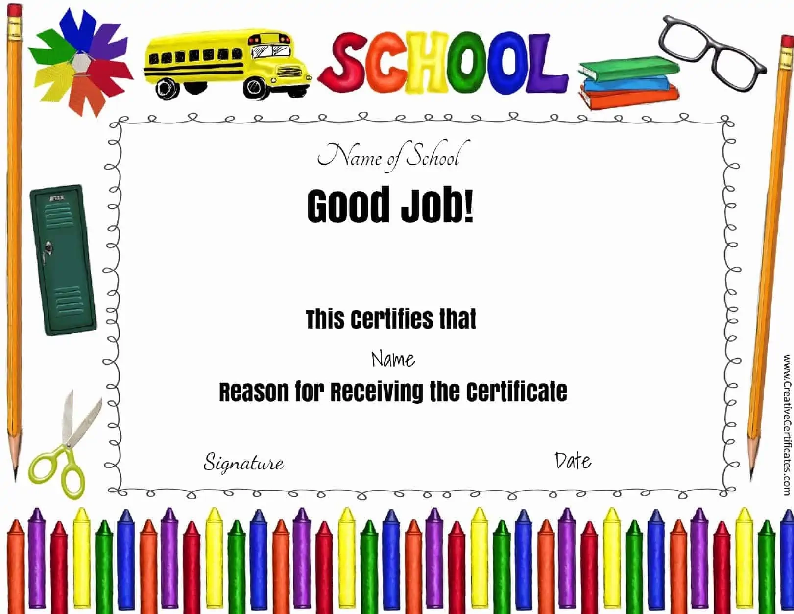 Free School Certificates Awards Free School Certificates Awards