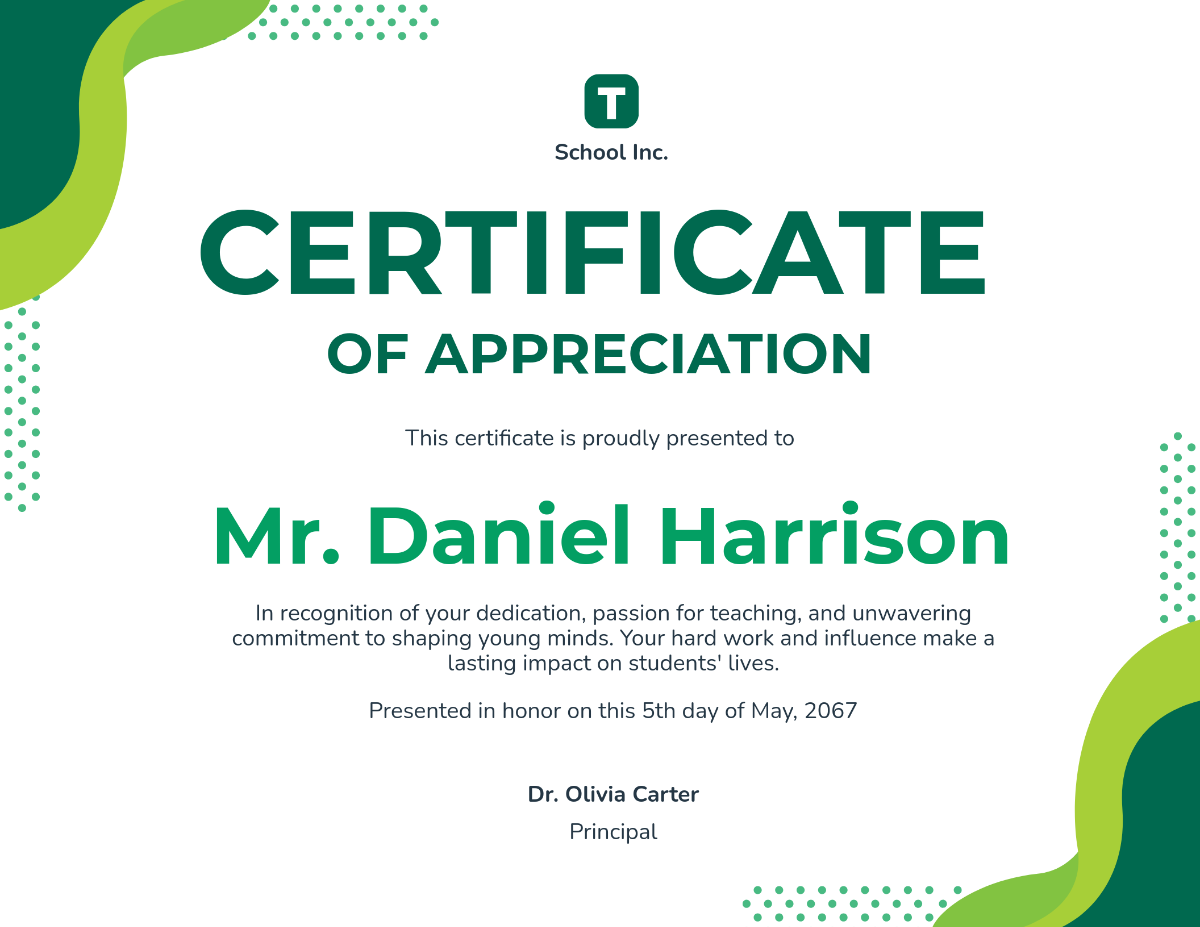 Free Teacher Appreciation Certificate Printable Free Teacher Appreciation Certificate Printable