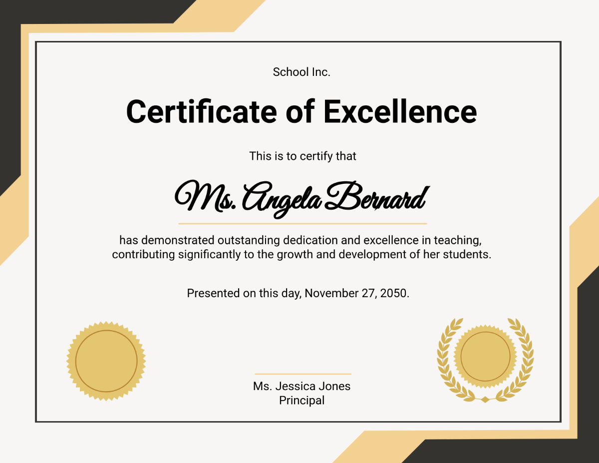 Free Teacher Award Certificate Template To Edit Online Free Teacher Award Certificate Template To Edit Online