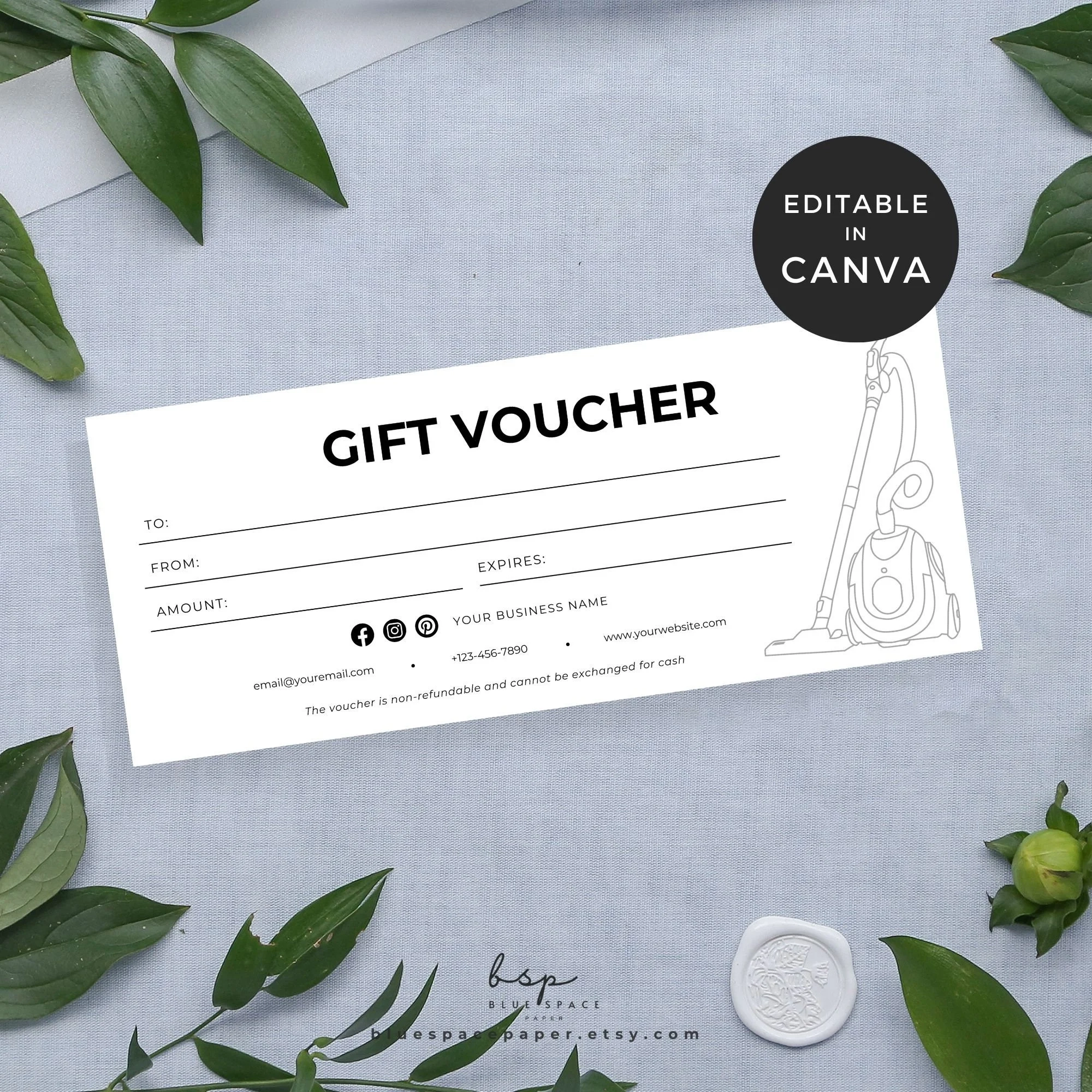 Printable Gift Certificate Template For Cleaning