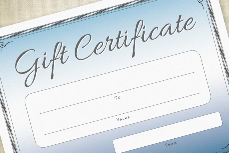 Modcloth Printable Gift Certificate