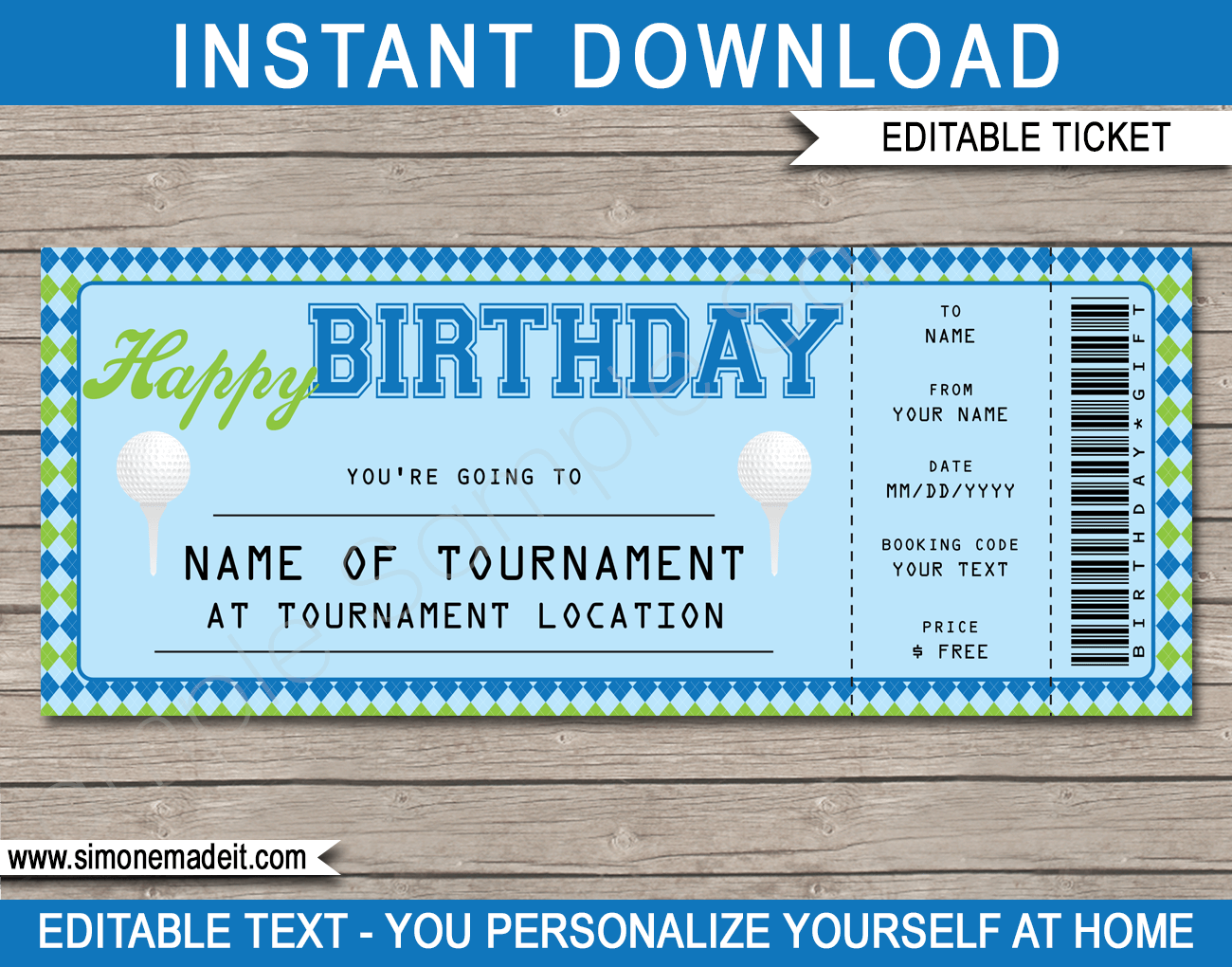 Free Printable Golf Certificates Free Printable Golf Certificates