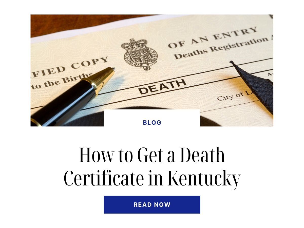 Kentucky Birth Certificate Application Printable