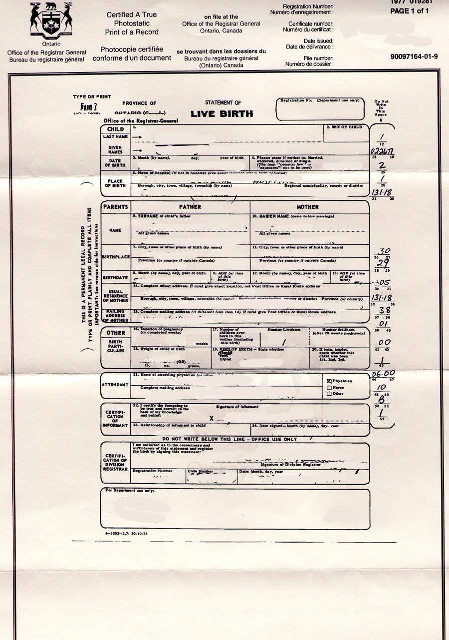 I 485 RFE For Long form Birth Certificate CANADA Adjustment Of Status Green Card From K1 And K3 Family Based Visas VisaJourney
