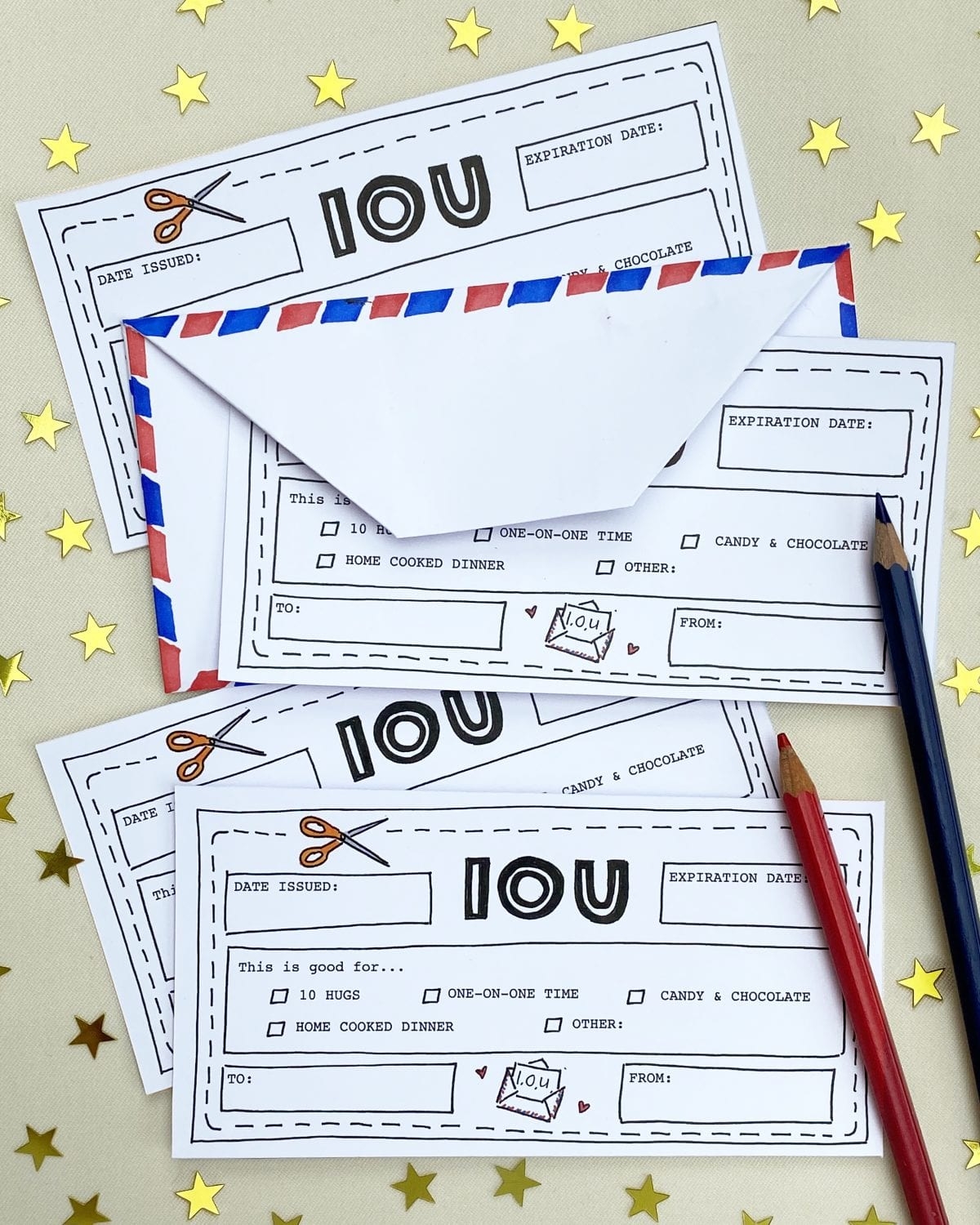 Printable Iou Birthday Gift Certificate Printable Iou Birthday Gift Certificate