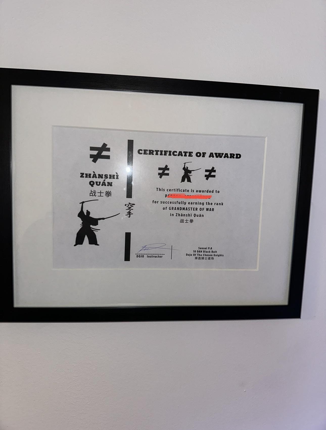 Free Printable Shotokan Karate Certification Certificates