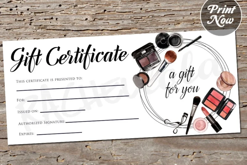 Free Printable Avon Gift Certificates