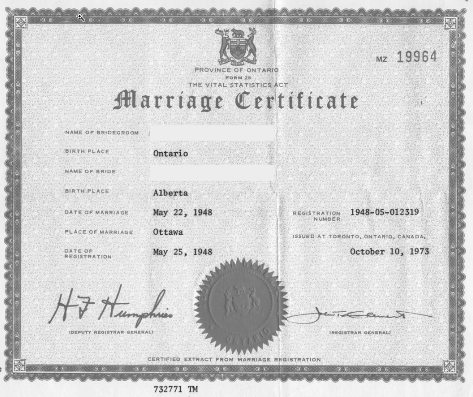 Marriage Certificate Privately Held In Family Collection Evidence Explained Marriage Certificate Privately Held In Family Collection Evidence Explained