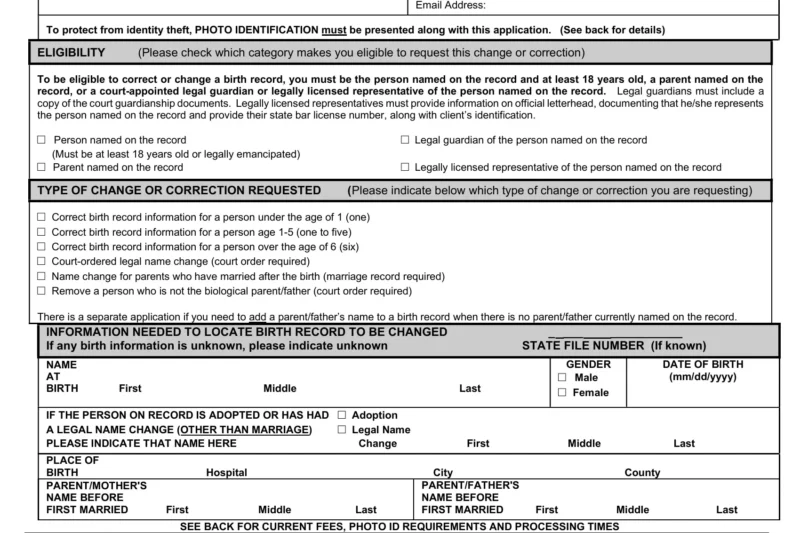 Online Printable Birth Certificate Michigan