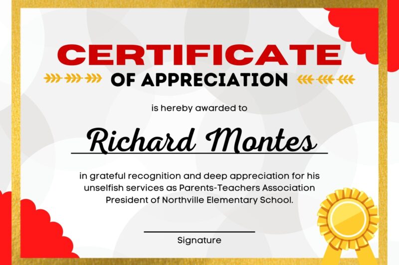 Freen Printable Parent Education Certificates