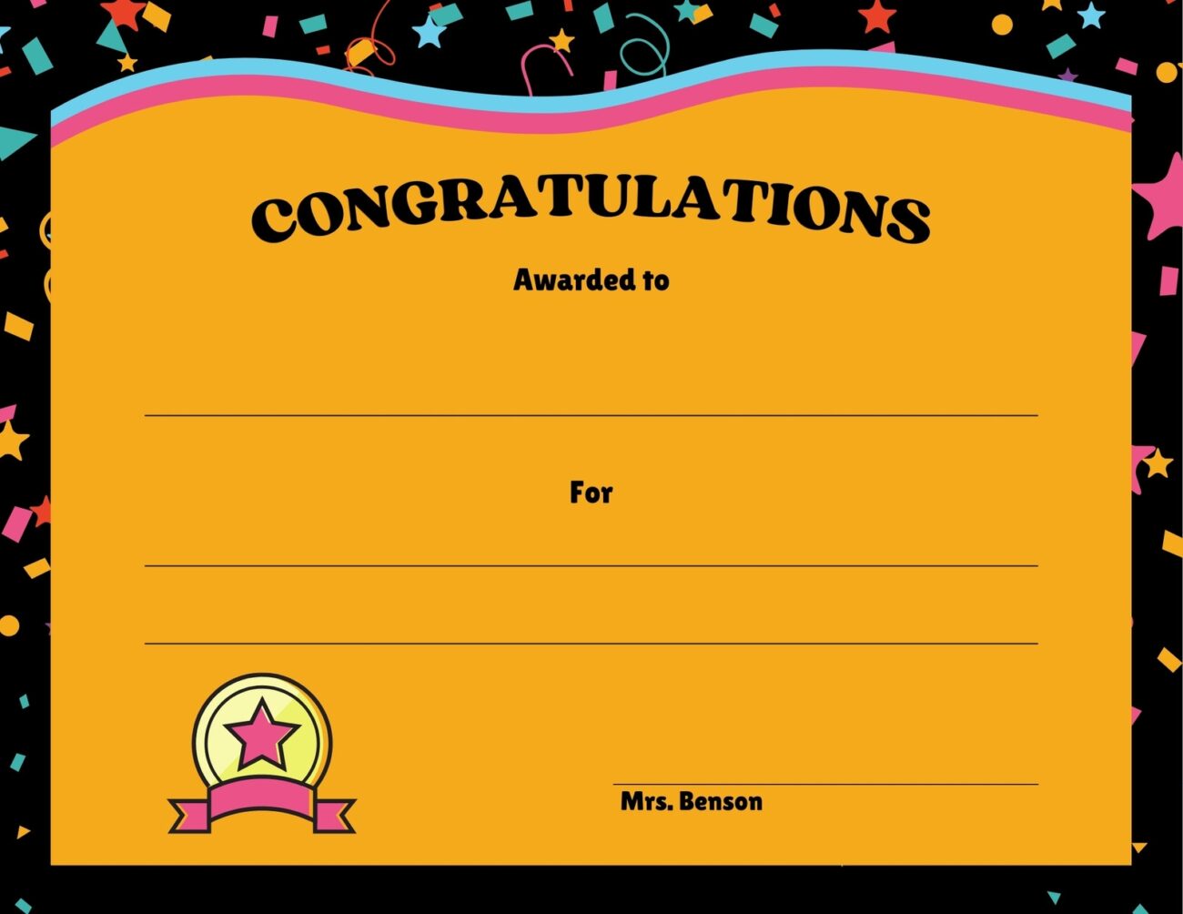 Page 17 Free Printable Certificate Templates You Can Customize Canva