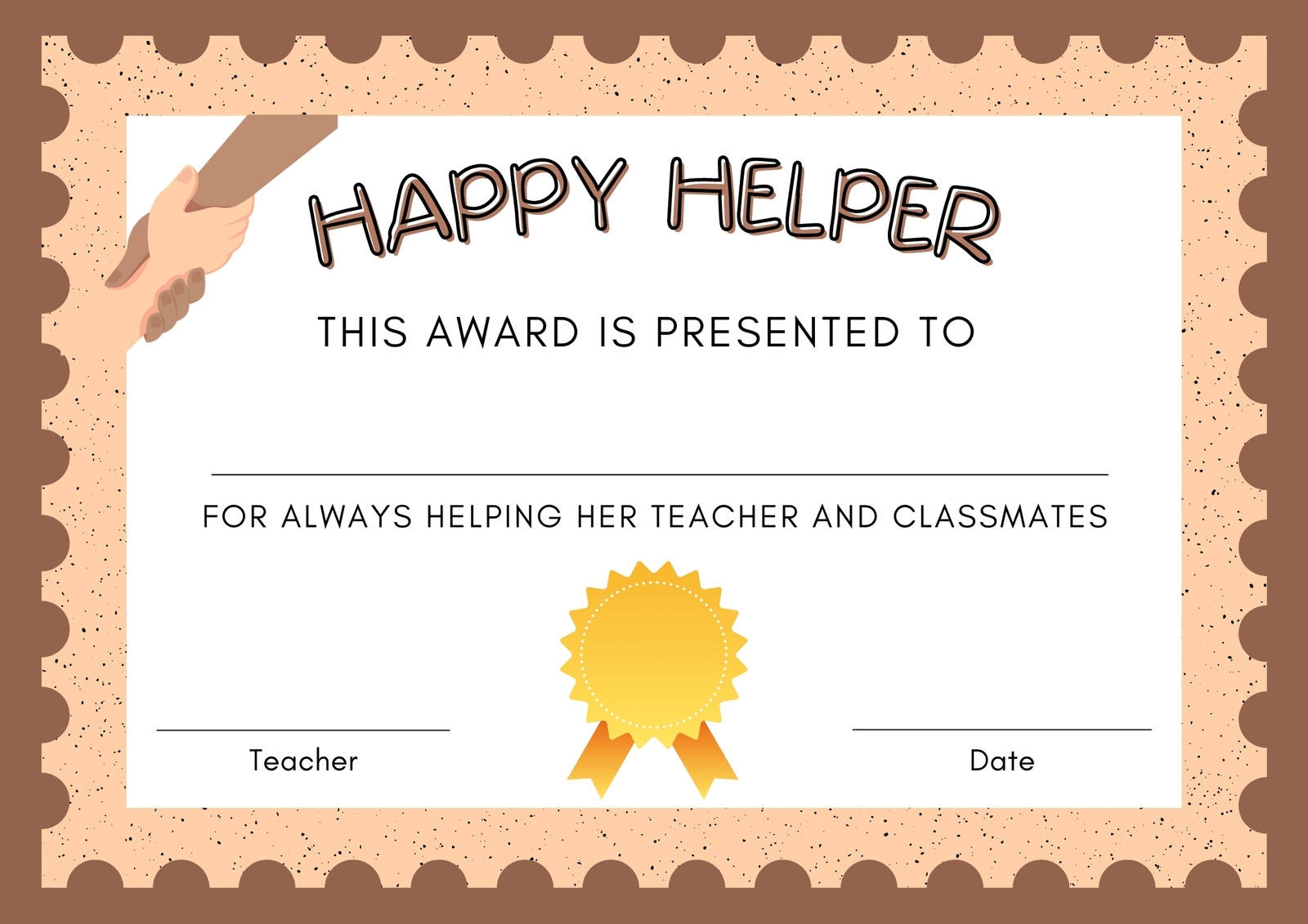 Page 4 Free Printable And Customizable Award Certificate Templates Canva