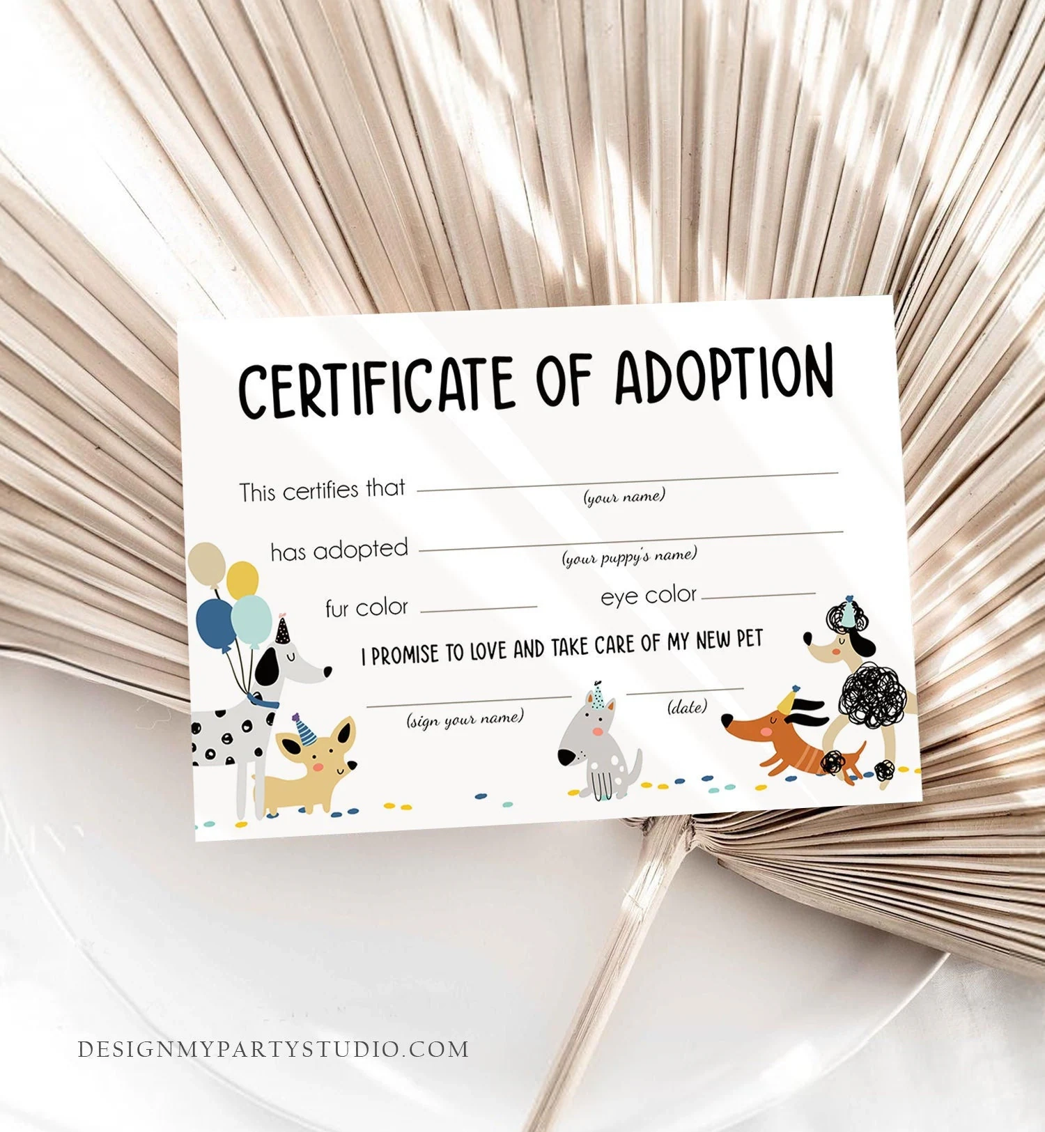 Paw Patrol Printable Certificate