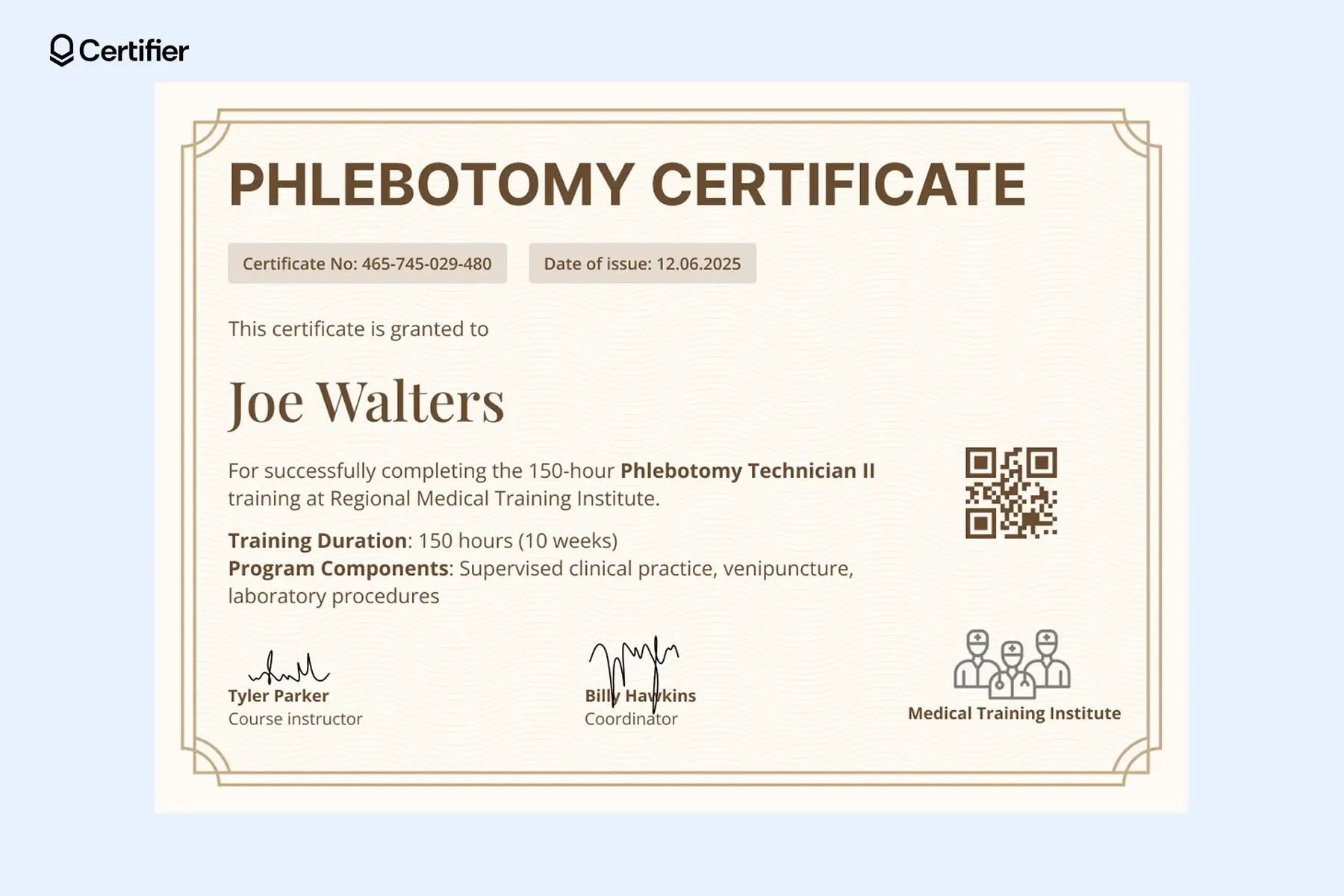 Printable Phlebotomy Certification Printable Phlebotomy Certification