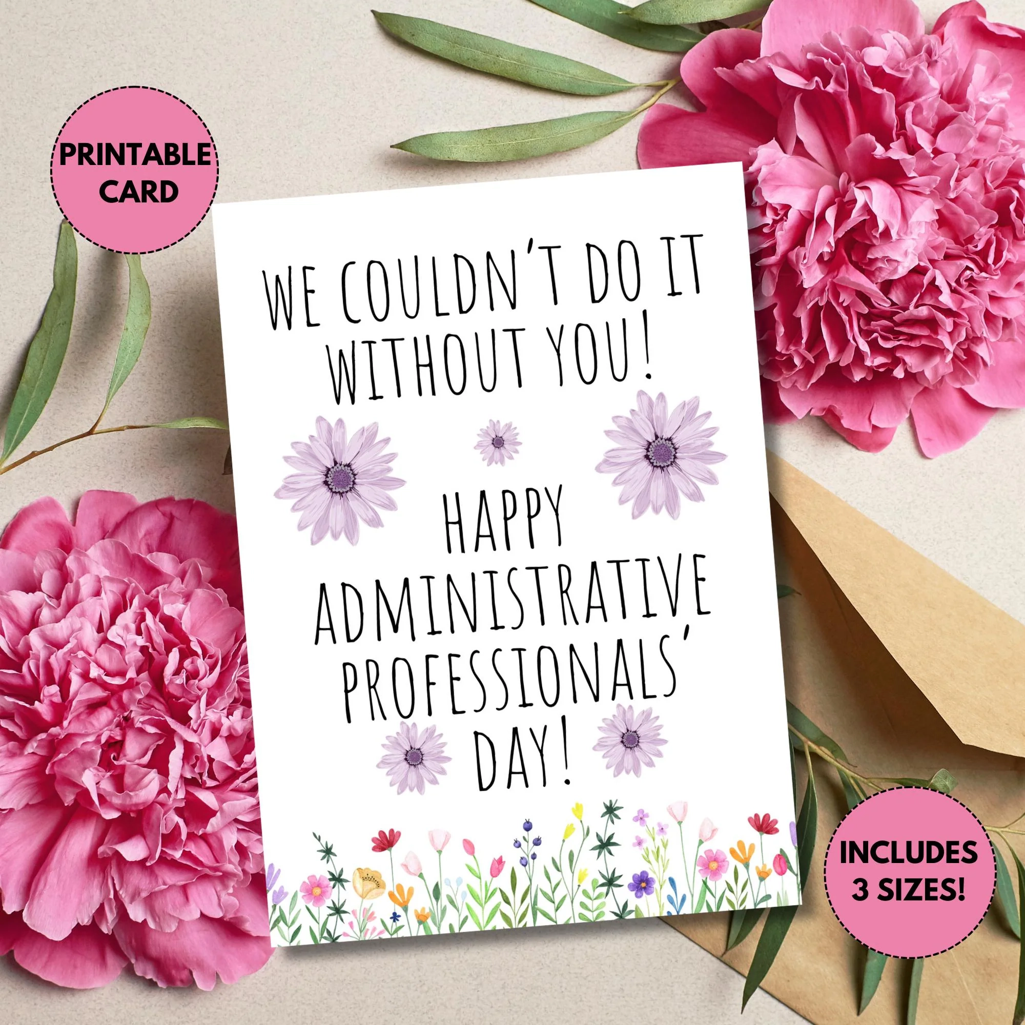 Printable Administrative Professionals Day Certificates