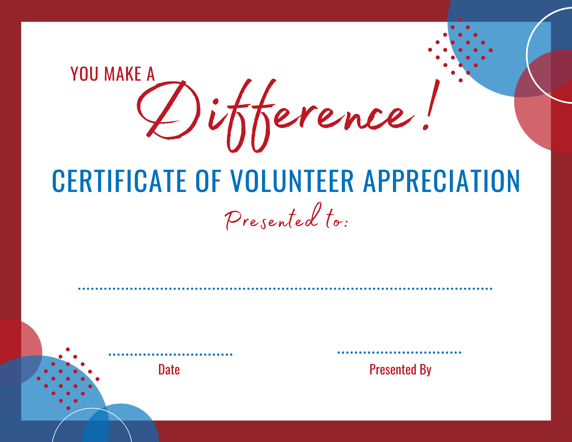 Printable Certificates For Volunteer Appreciation SignUp Printable Certificates For Volunteer Appreciation SignUp