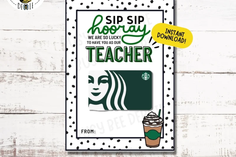 Printable Gift Certificates Starbucks