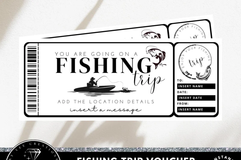 Printable Fishing Prize Certificate