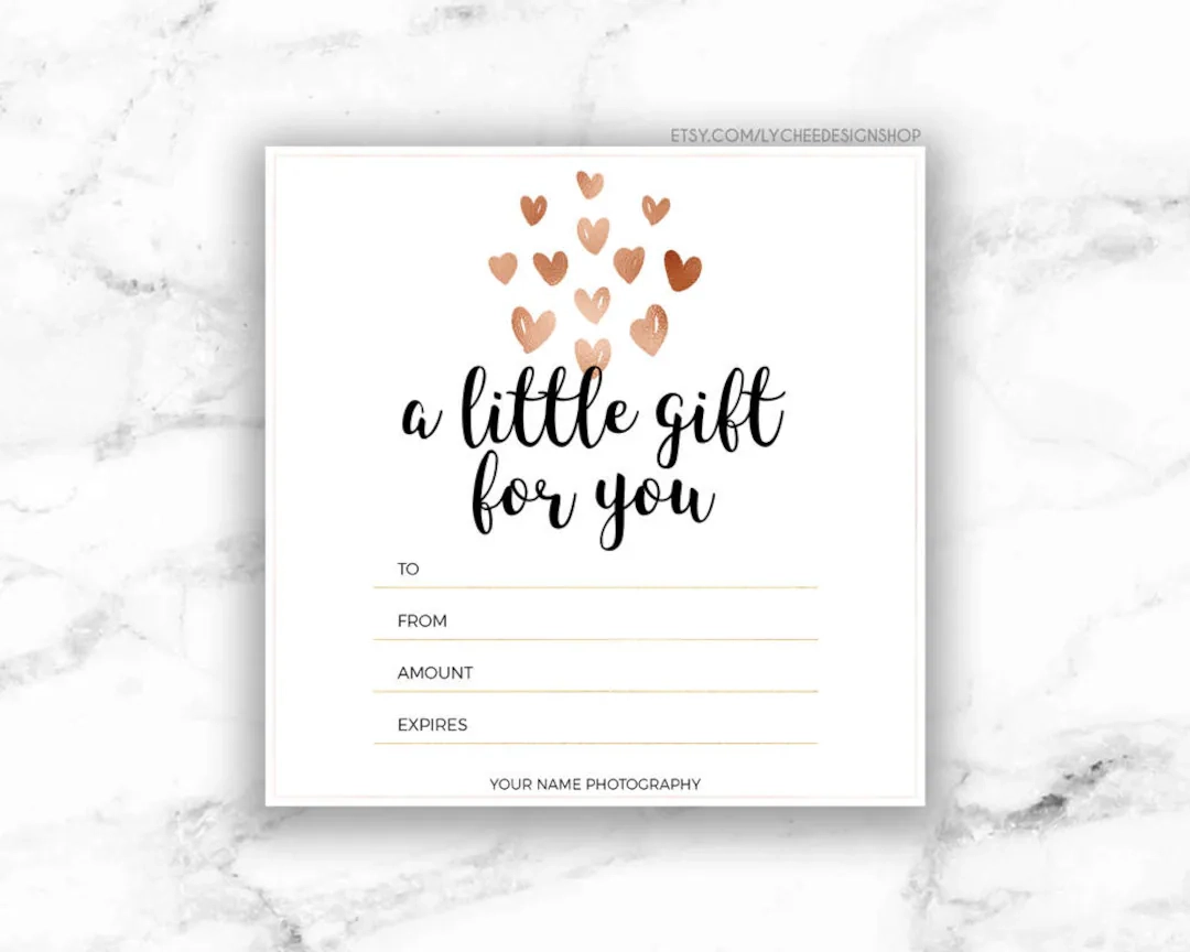Printable Rose Gold Hearts Gift Certificate Template Editable Gift Card Design Microsoft Word Photoshop Template DOCX DOC PSD Etsy Printable Rose Gold Hearts Gift Certificate Template Editable Gift Card Design Microsoft Word Photoshop Template DOCX DOC PSD Etsy