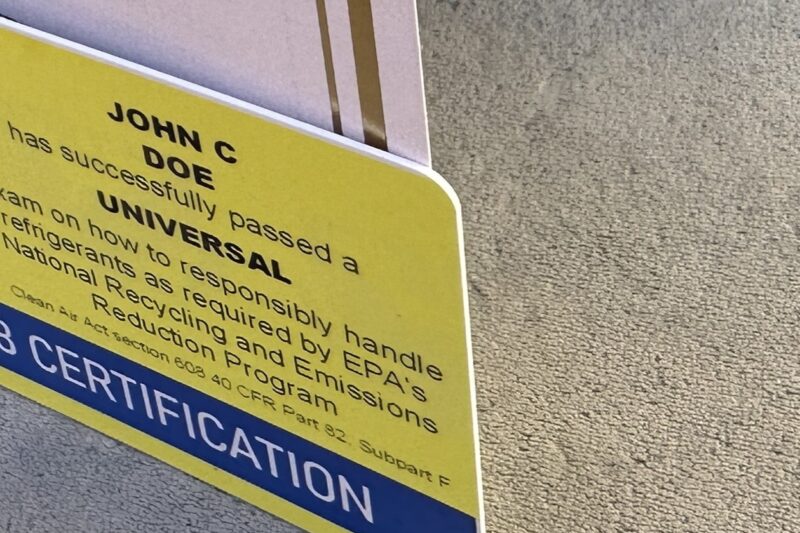 Epa Certification Printable Or Mailed Card