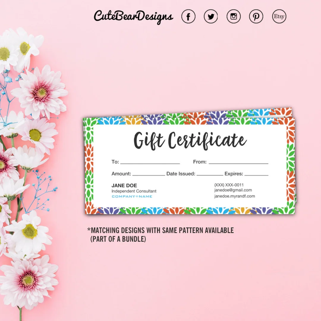 Rodan And Fields Gift Certificate Rodan Fields Gift Card Stripes RF For Independent Consultants Digital DIY Printable Etsy Rodan And Fields Gift Certificate Rodan Fields Gift Card Stripes RF For Independent Consultants Digital DIY Printable Etsy