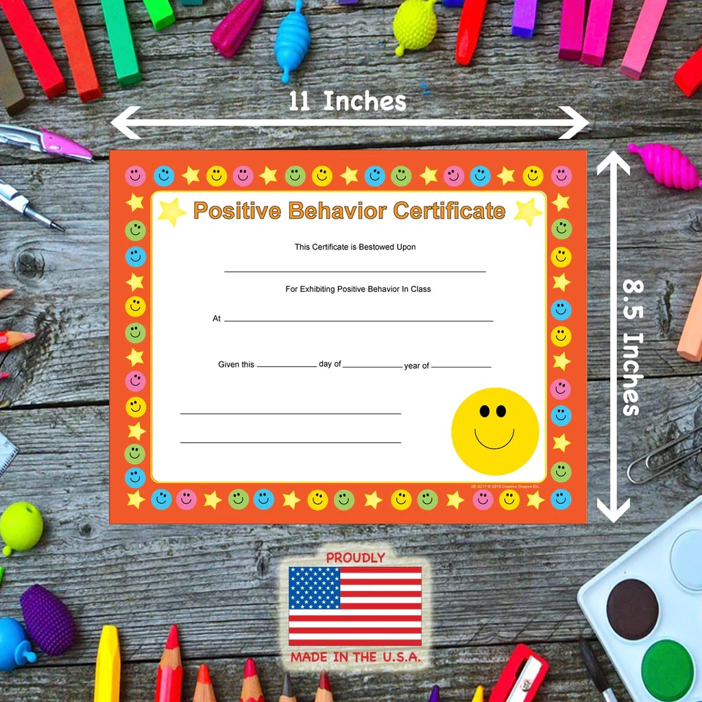 Printable Good Behavior Certificates For Kindergarten Printable Good Behavior Certificates For Kindergarten
