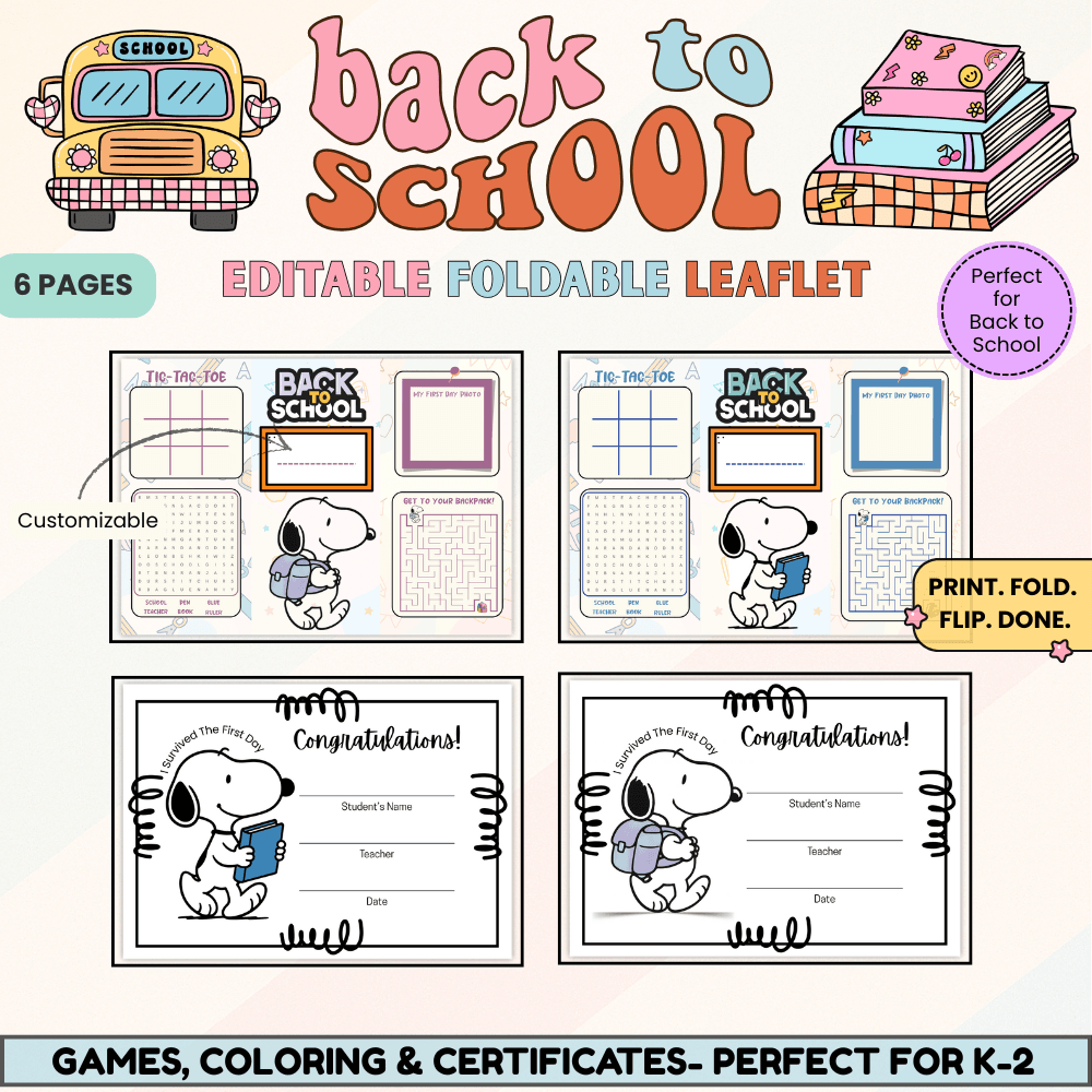Printable Snoopy Certificate