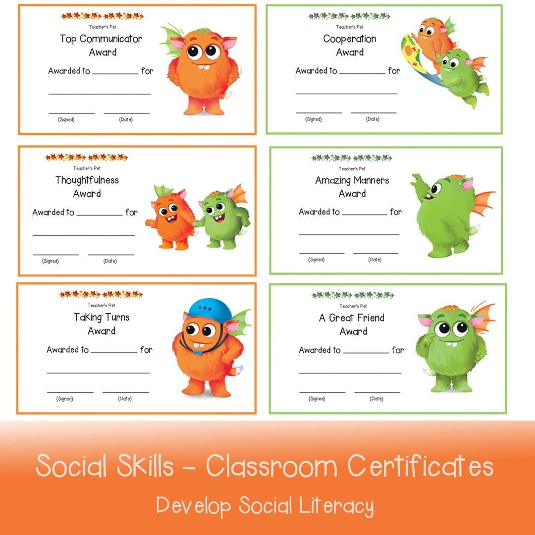 Printable Class Dojo Award Certificates Printable Class Dojo Award Certificates