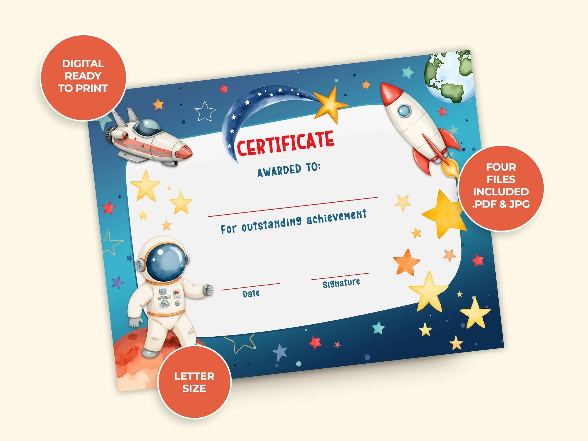 Space Certificate For Kids Rocket Moon Astronaut Printable Digital Certificate Instant Download Editable Name And Date Etsy Australia Space Certificate For Kids Rocket Moon Astronaut Printable Digital Certificate Instant Download Editable Name And Date Etsy Australia