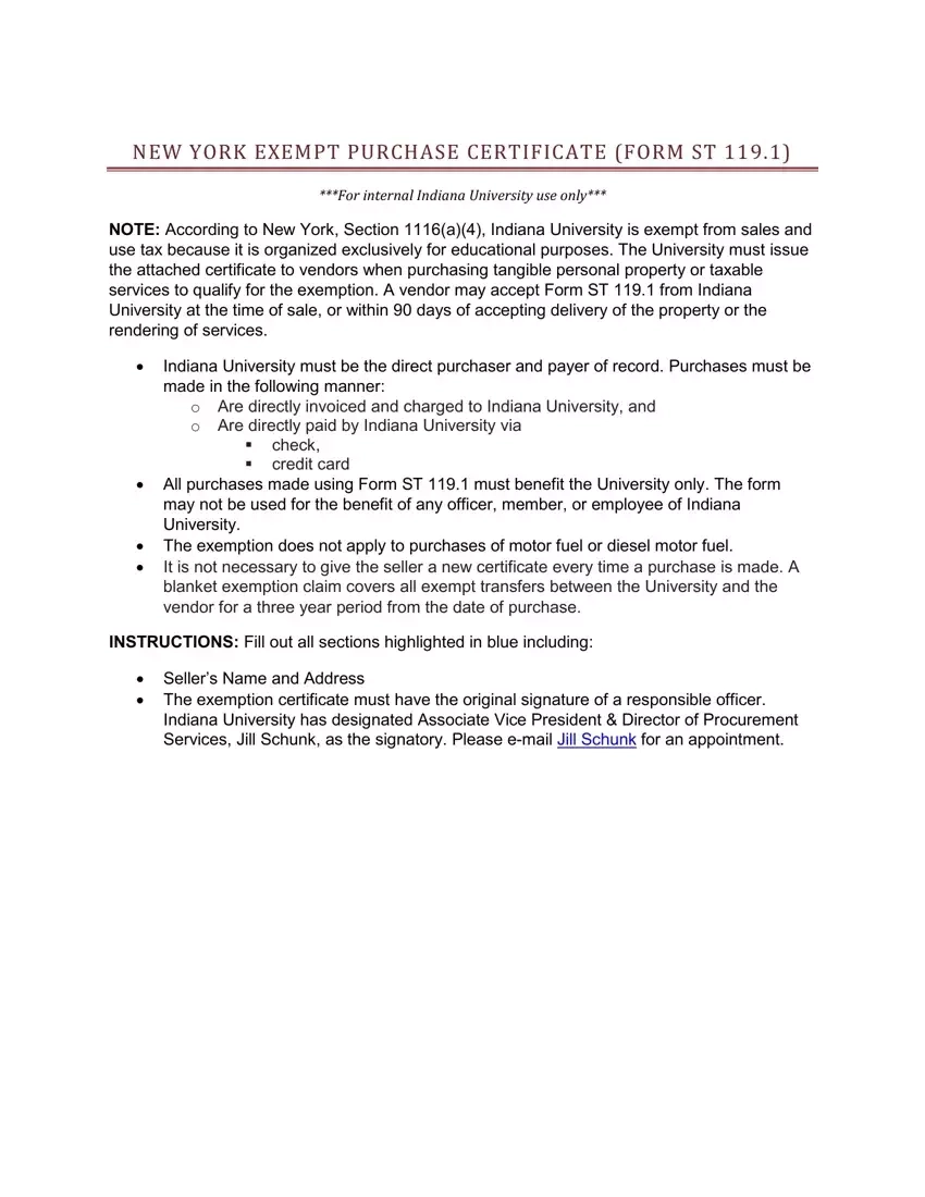 St 119 1 Form Exempt Fill Out Printable PDF Forms Online