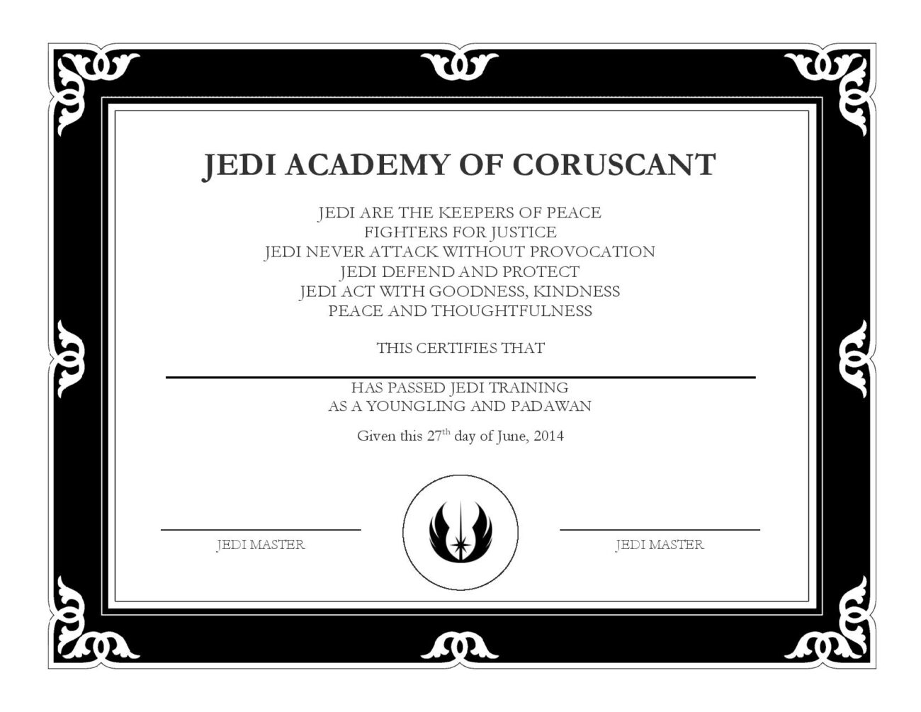Star Wars Class Kara Ann Bussing