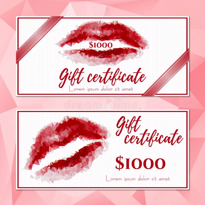 Templates Of Vouchers With Red Polygonal Lips Stock Vector Illustration Of Polygon Fashion 69846975 Templates Of Vouchers With Red Polygonal Lips Stock Vector Illustration Of Polygon Fashion 69846975