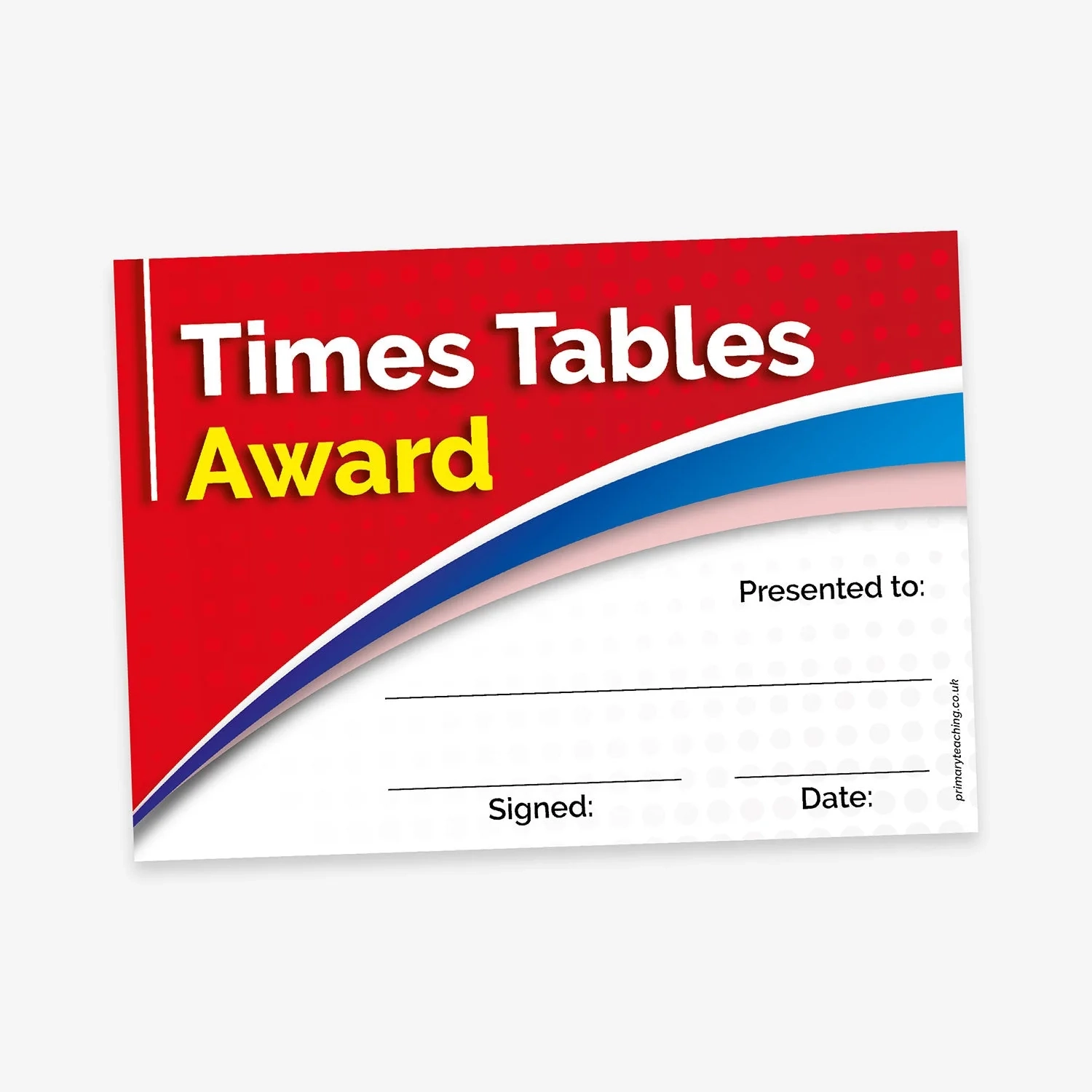 Times Table Certificates Printable Times Table Certificates Printable