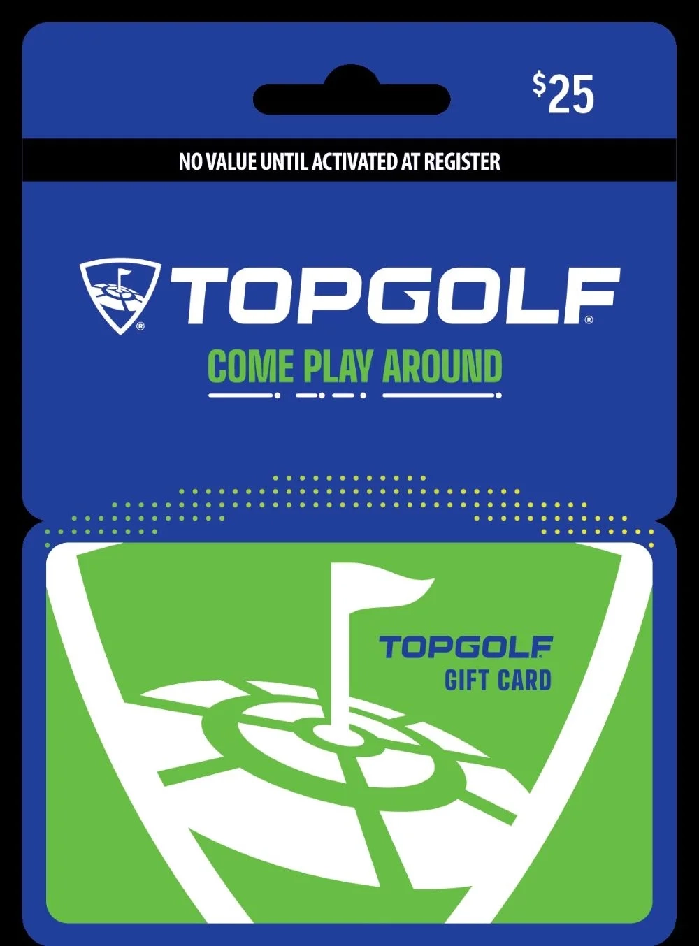 TopGolf 25 Gift Card Walmart