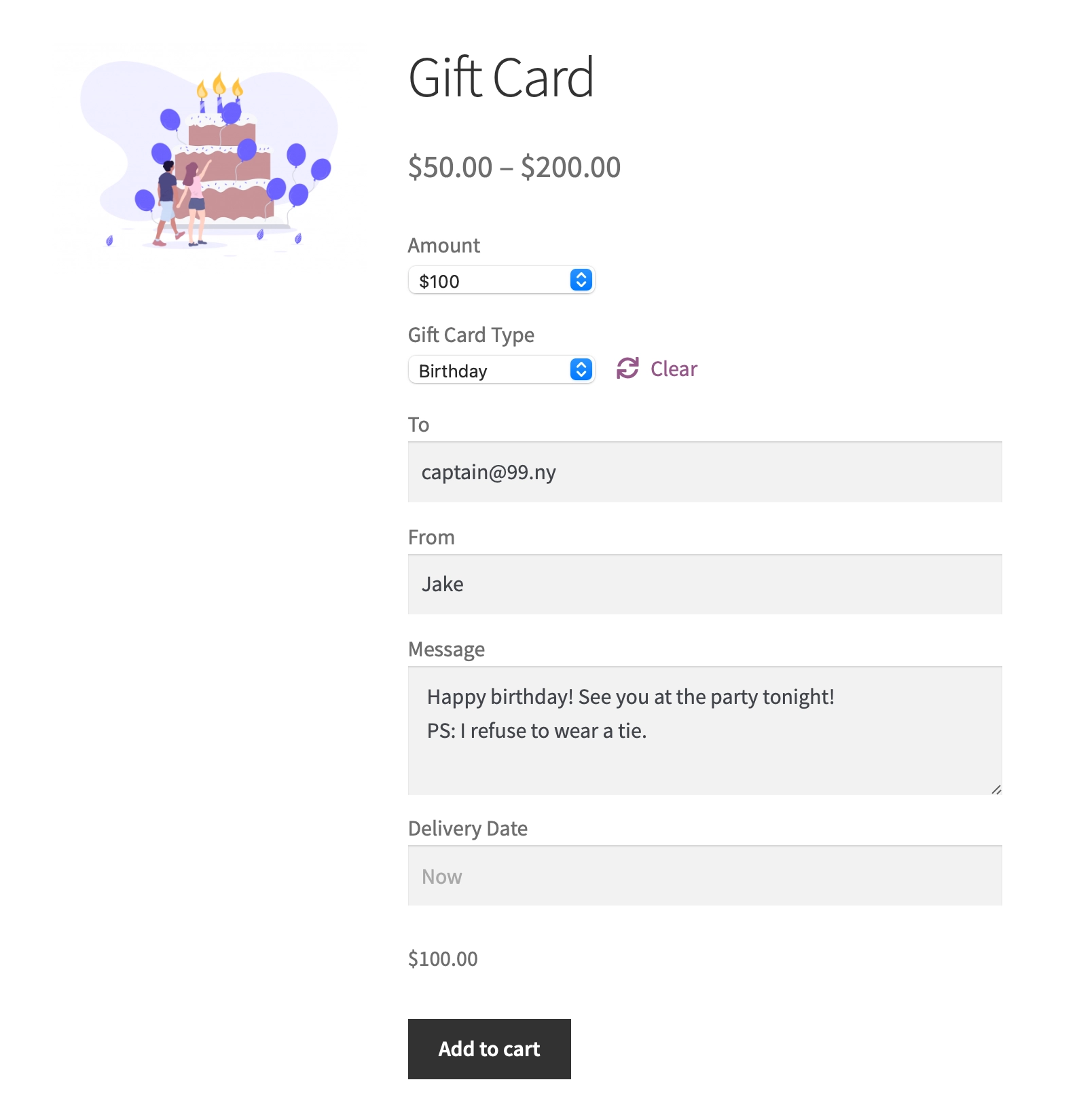 WooCommerce Gift Cards WooCommerce Gift Cards